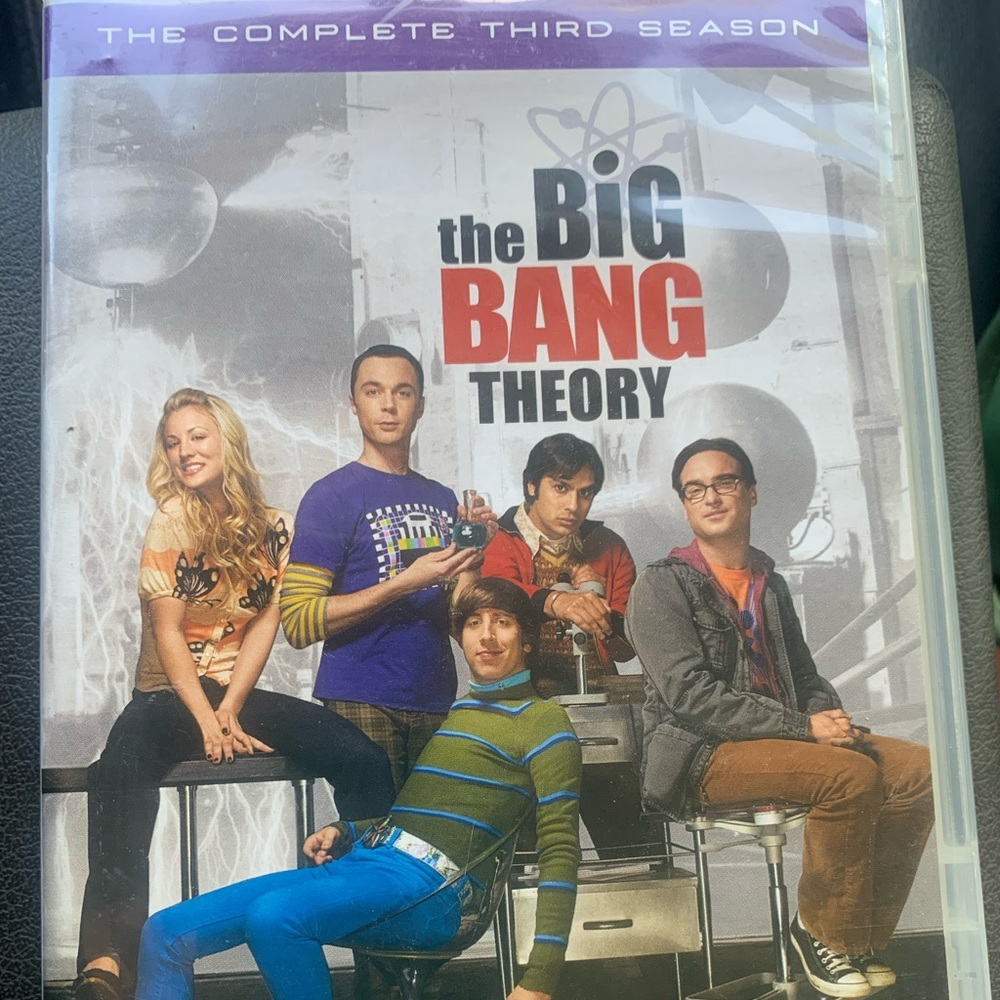 The Big Bang Complete Third Season DVD
